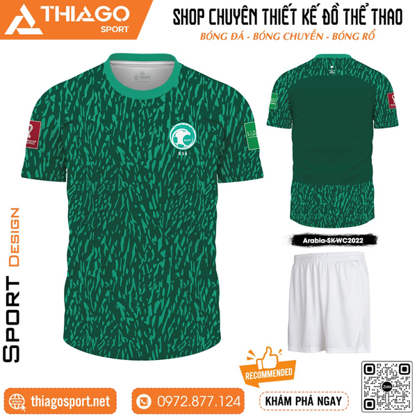 Mẫu áo bóng đá ấn tượng nhất