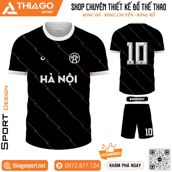 Mẫu áo bóng đá không logo đẹp nhất