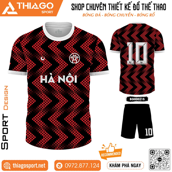 Mẫu áo đấu không logo chất lượng