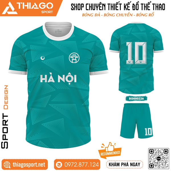 Mẫu áo bóng đá không logo độc đáo nhất