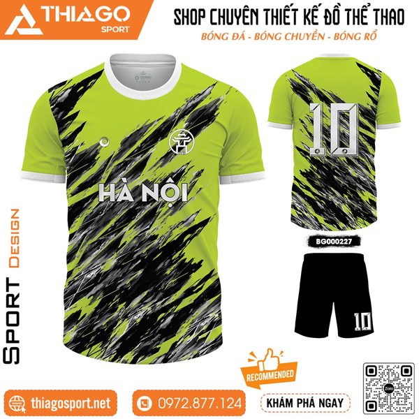 Mẫu áo bóng đá không logo độc đáo nhất