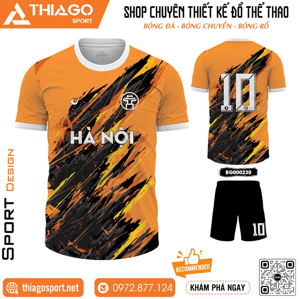 Mẫu áo thi đấu không logo đẹp