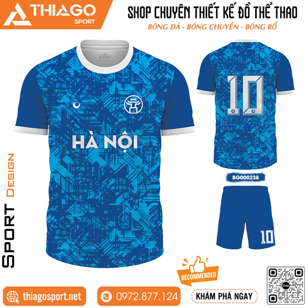 Mẫu áo bóng đá không logo độc đáo