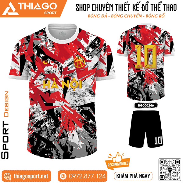 Mẫu áo đấu không logo độc đáo nhất