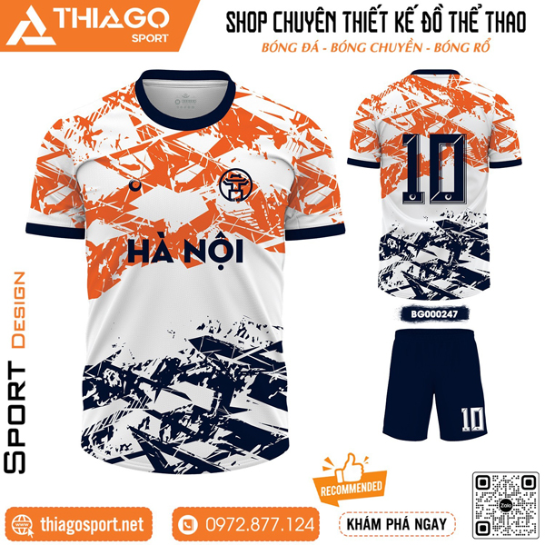 Mẫu áo đấu không logo độc đáo nhất