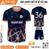 Mẫu áo bóng đá không logo Thanh Hóa mới lạ nhất