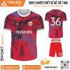 Mẫu áo bóng đá thiết kế không logo Thanh Hóa nổi bật