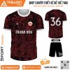 Mẫu áo bóng đá thiết kế không logo Thanh Hóa độc đáo