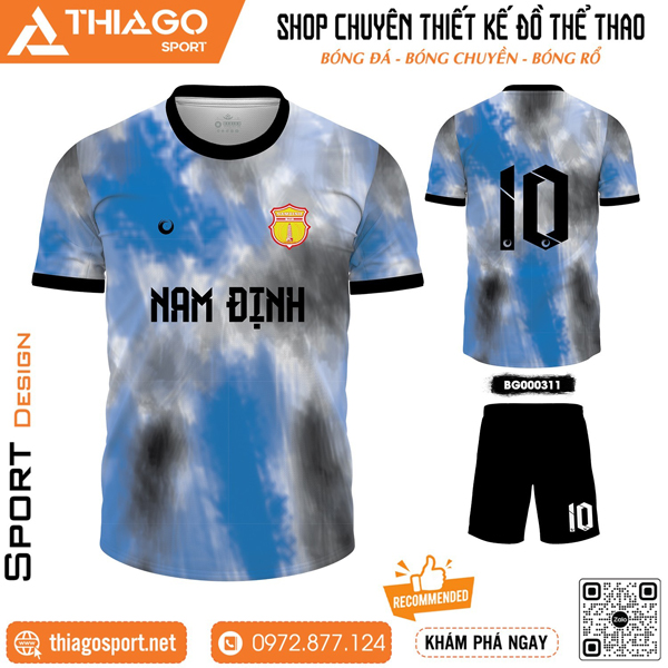 Mẫu áo bóng đá không logo đẹp