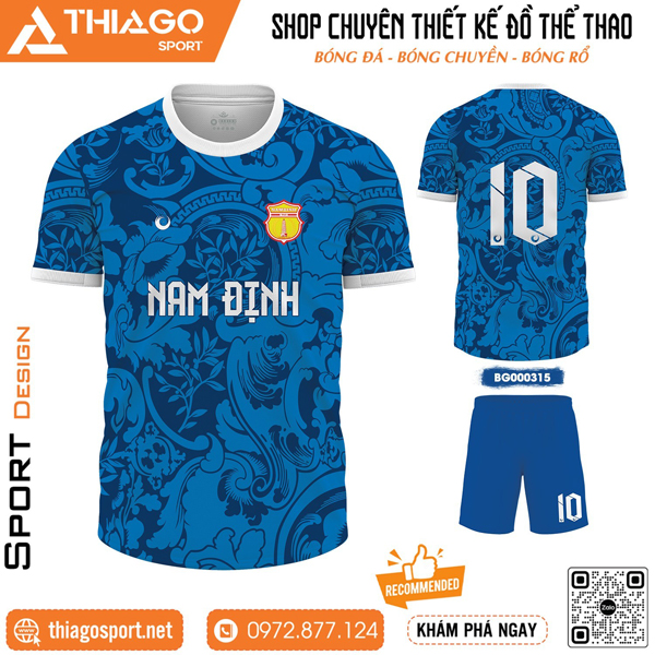 Mẫu áo bóng đá không logo đẹp