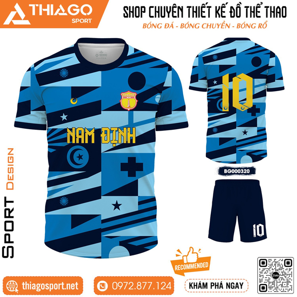 Mẫu áo bóng đá không logo ấn tượng