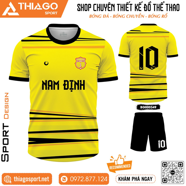 Mẫu áo đấu không logo nổi bật