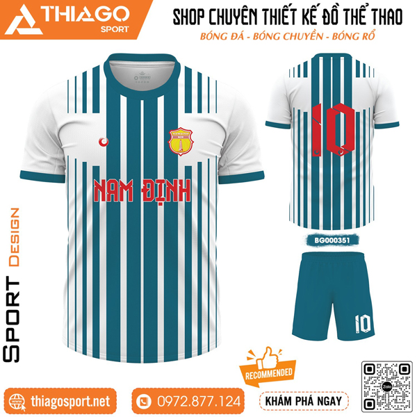 Mẫu áo đấu không logo mới