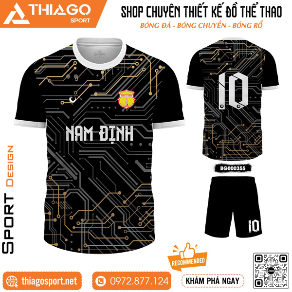 Mẫu áo thi đấu không logo độc lạ nhất