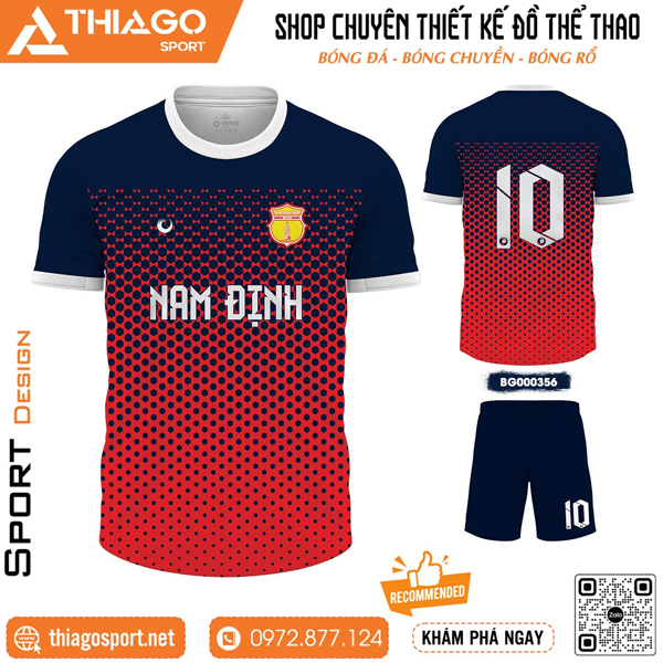 Mẫu áo thi đấu không logo độc lạ nhất