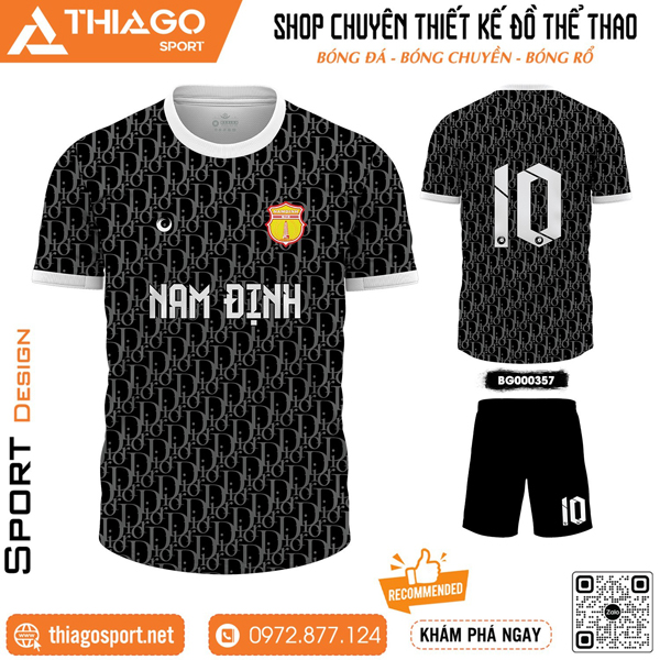 Mẫu áo thi đấu không logo độc lạ nhất