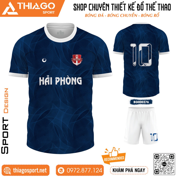 Quần áo bóng đá không logo mới