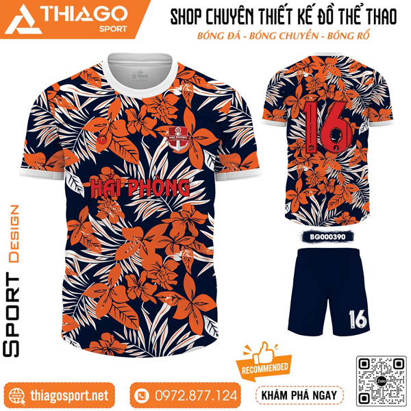 Mẫu áo thi đấu không logo mới 2023