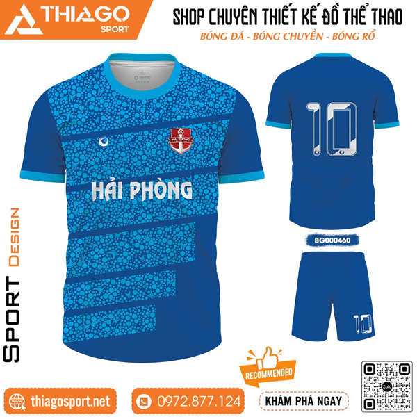 Thiết kế áo bóng đá không logo đẹp nhất