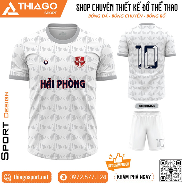 Thiết kế áo bóng đá không logo mới 2023