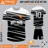 Mẫu áo bóng đá không logo ấn tượng