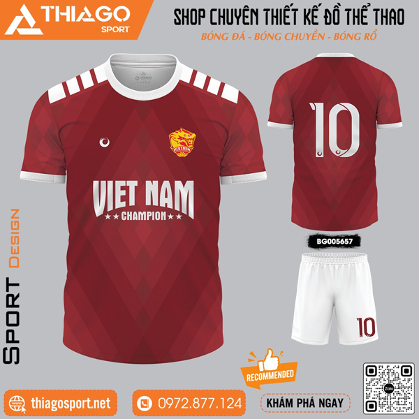 Mẫu áo bóng đá không logo mới nhất 2024