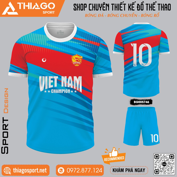 Mẫu áo đấu không logo ấn tượng nhất