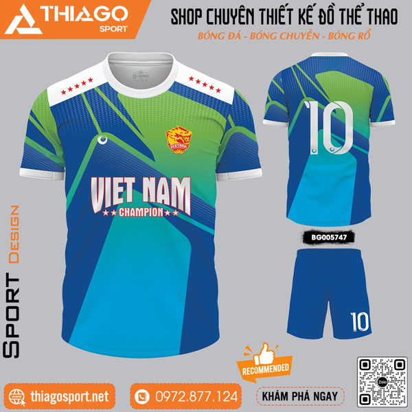 Mẫu áo đấu không logo ấn tượng nhất