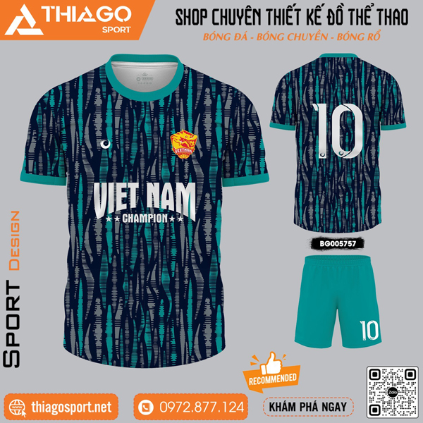 Mẫu áo đấu không logo ấn tượng nhất