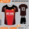 Mẫu áo bóng đá không logo mới nhất