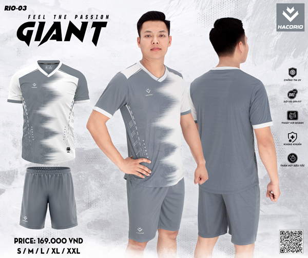 Mẫu áo đấu không logo mới
