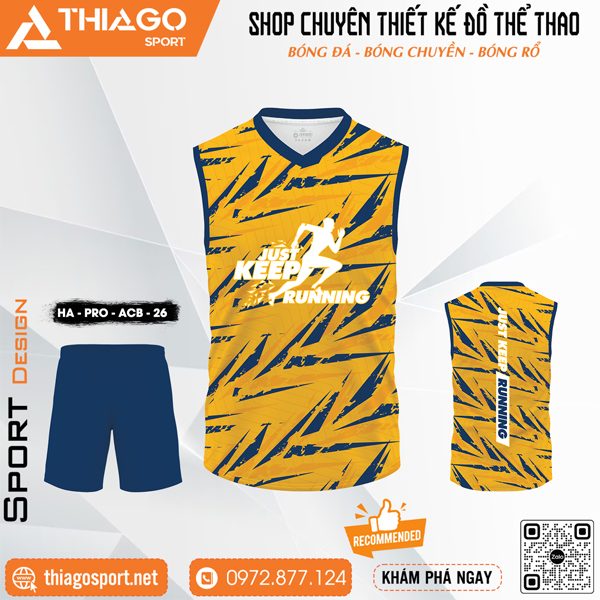 Mẫu trang phục chạy bộ độc đáo