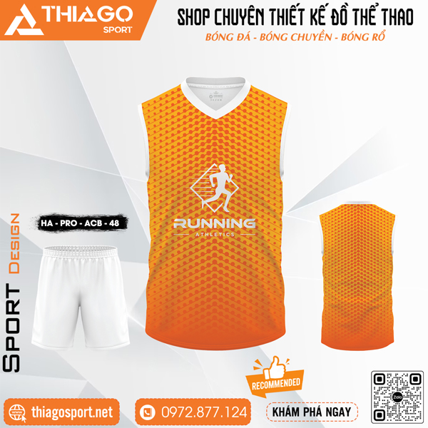 Mẫu áo thể thao chạy bộ ấn tượng