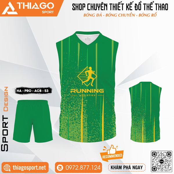 Mẫu áo thể thao chạy bộ mới nhất