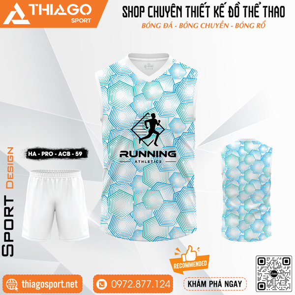 Mẫu áo thể thao chạy bộ độc đáo