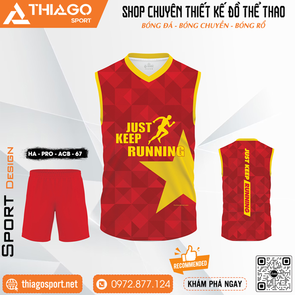 Mẫu áo thể thao chạy bộ nổi bật