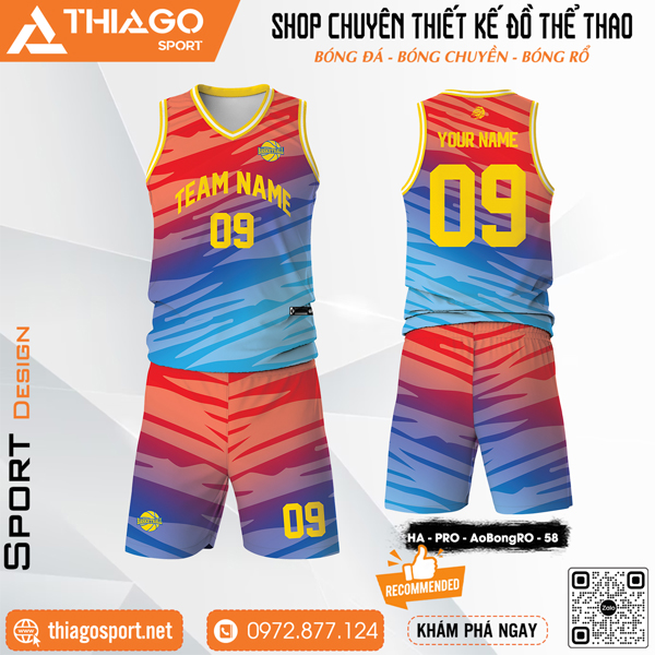 Trang phục áo bóng rổ được yêu thích nhất