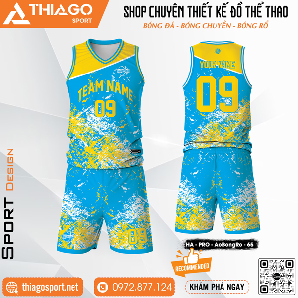 Mẫu áo thể thao bóng rổ độc lạ