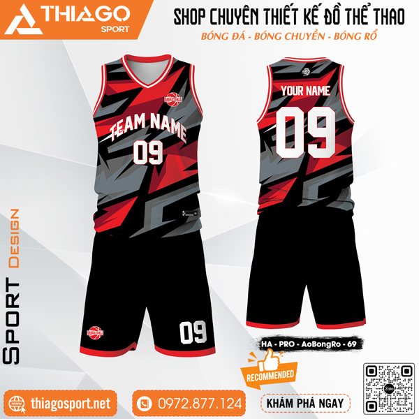 Mẫu áo thể thao bóng rổ độc lạ