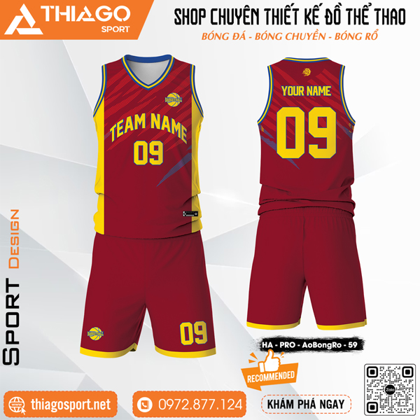 Mẫu quần áo bóng rổ đẹp nhất