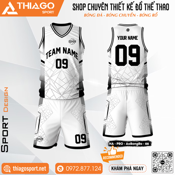 Mẫu áo thể thao bóng rổ độc lạ