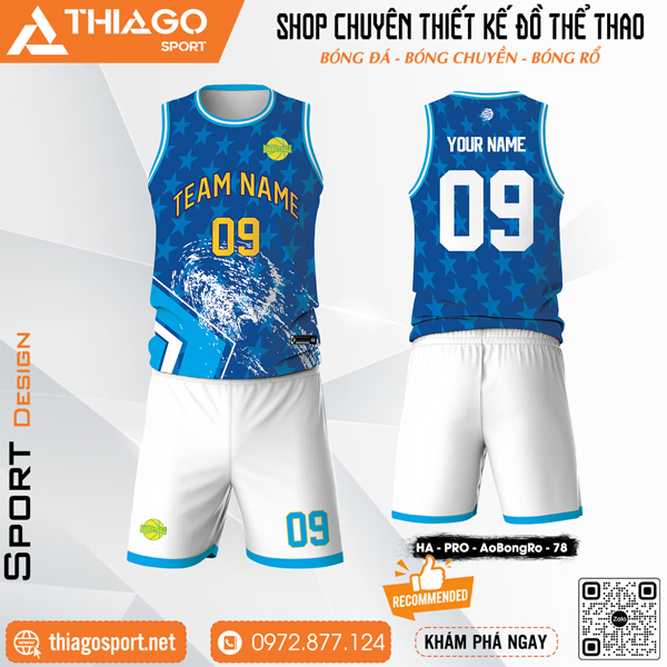 Trang phục áo bóng rổ mới