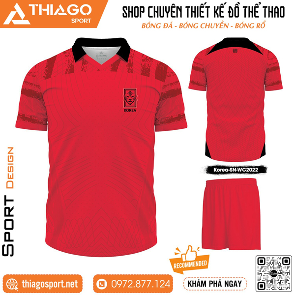 Mẫu áo bóng đá đội tuyển ấn tượng