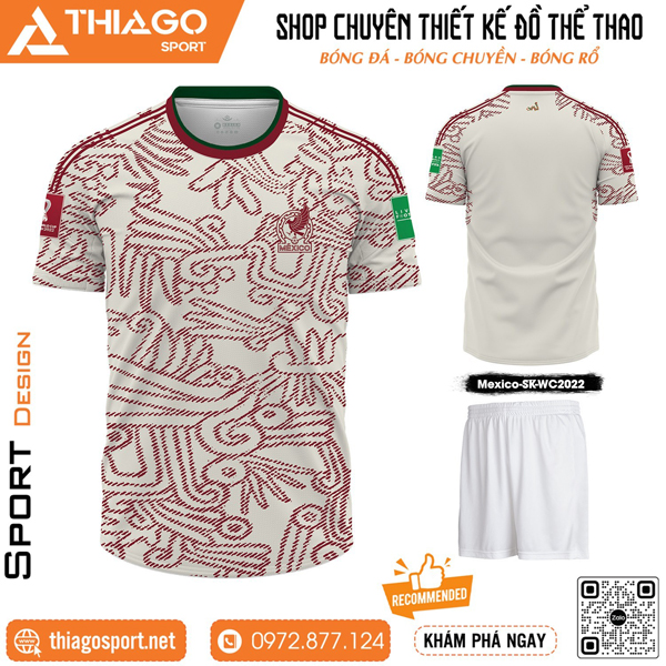 Mẫu áo bóng đá đội tuyển ấn tượng