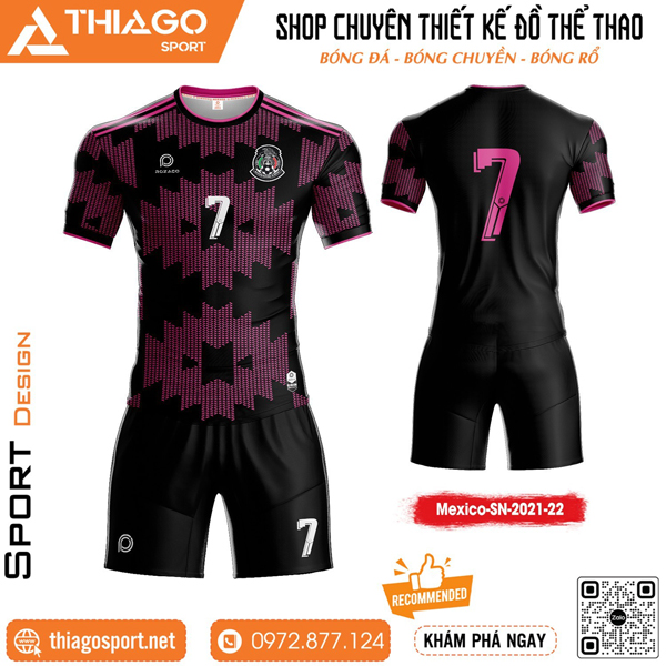 Mẫu áo thi đấu đội tuyển đẹp 2023