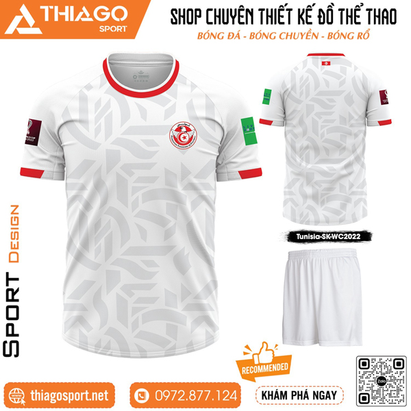 Mẫu áo bóng đá đội tuyển đẹp