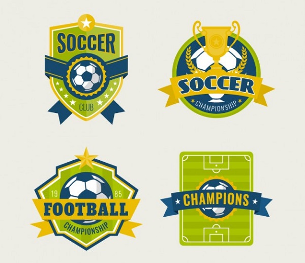 Logo áo đá bóng hình bóng phủi phong cách