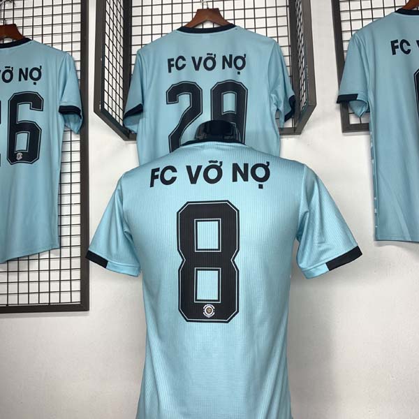 Bộ font số siêu hót giành cho áo đấu màu xanh MC