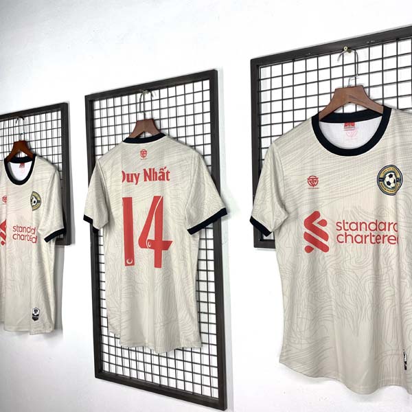 Mẫu áo bóng đá thiết kế thành phẩm mới