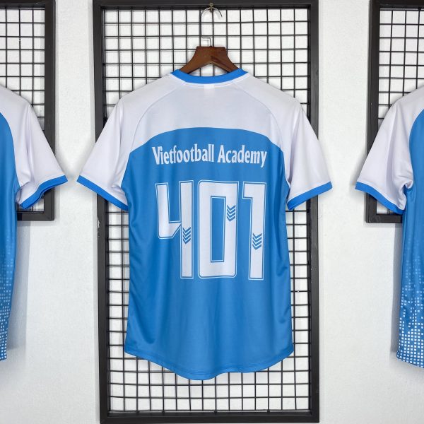 Hình ảnh thành phẩm font số áo VietFootball sau may mới